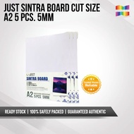 KELIN A2 JUST Sintra Board Sheets 5MM Thick (VERS Type) - 5 Pieces for DIY Projects, Crafts & Signs