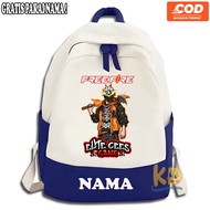 Cees Gank Freefire Elite Character School Backpack for Boys - Freefire Elite Children's Backpack