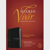 Diario vivir Biblia de estudio / Life Application Study Bible: Reina-Valera 1960, Negro/Onice SentiPiel