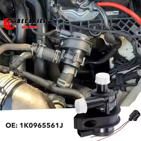 1K0965561J Cooling Water Pump Car Auto Additional Auxiliary Electric 12V for Jetta Golf CC Volkswage