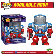 Funko Bitty Bots: Marvels What If? - Captain America Mech with Captain America