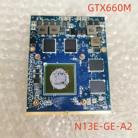 Karta graficzna GTX660M GTX 660M GDDR5 2GB N13E-GE-A2 z uchwytem X do Dell Alienware M15X M17X r3 R4