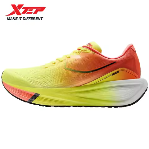 XTEP Qingyun Running Shoes Men's 2025 Summer Elastic Comfortable Wear-Resistant Training Professiona