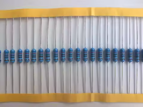 100pcs 1M ohm 1/4W 1M Metal Film Resistor 1Mohm 0.25W 1% ROHS