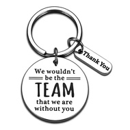 Stainless Steel Gratitude Keychain Colleague Friend Inspirational Gratitude Christmas Gift