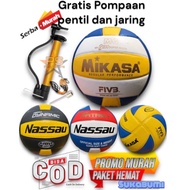 VOLLEYBALL VOLLEYBALL/ VOLLEYBALL/ BOLA TAMPAR BOLA VOLLEYBALL WITH BONUS PUMP