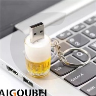 Personalized beer cup silicone finger drive pen hard drive USB 2.0 data storage flash drive 1GB 2GB 
