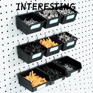 INTERESTING Pegboard Bins, PP Pegboard Hooks, Pegboard Box
