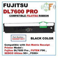 Fujitsu DL7600 Pro DL-7600 Pro Compatible Ribbon Cartridge KA02087-D811 for DL 7600 Pro Futek F96 Se