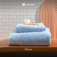 Haus64 Set Bath Towel & Hand Towel เซ็ทผ้าขนหนูและผ้าเช็ดผม ซับน้ำดีเยียม แห้งเร็ว