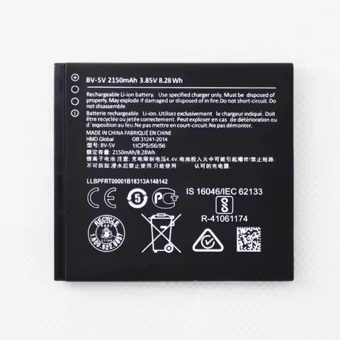 BV-5V 2150mAh Battery For Nokia 1 TA-1047 BV 5V bv5v