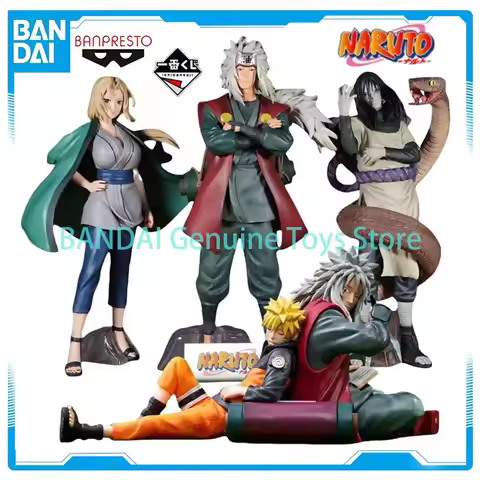 Original BANDAI Ichiban Kuji NARUTO Shippuden Legendary Sannin Jiraiya Orochimaru Tsunade Naruto Uzu