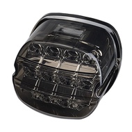 Motorcycle LED Brake Tail Light License Plate Rear Lamp for Harley Dana Road King Electrolux 99-17 F