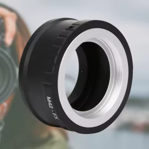 M42 To Fuji X Lens Mount Adapter M42 To FX Lens Mount Adapter M42-FX Adapter for Fujifilm X-Pro1 X-E