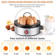 Electric Egg Steamer Boiler 7 Eggs Mini Stainless Steel Egg Cooking Machine Kitchen Utensils