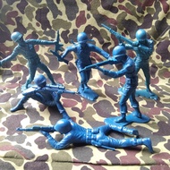 Old school figures, USMC figures, Marines, WW2, marx, Hong Kong 1970, Old-school army figures, Ameri