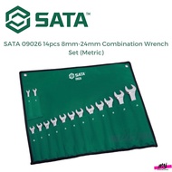 SATA 09026 14pcs 8mm-24mm Combination Wrench Set ( Metric )