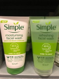 Simple 清妍 溫和保濕潔顏露 (Kind to Skin Refreshing Facial Gel Wash) Face Wash