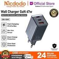 MCDODO Dual Port USB + Type C FAST Charging Charger Head Adapter 67w Max 47w max