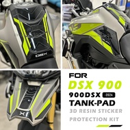 900DSX  900 DSX For Voge Valico 900DSX 900DSX 2024 3D Resin Protective Sticker Accessories Tank Pad 