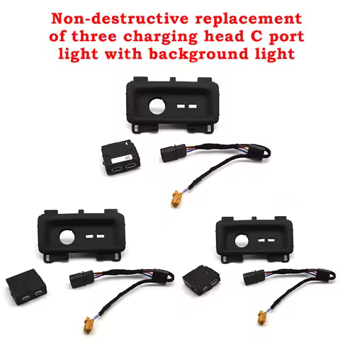 LHD original 5Q0 035 726 L 8W0 863 324 A 8W0863324A For Audi A4 B9 S4 RS4 A5 F5 S5 rear USB charging