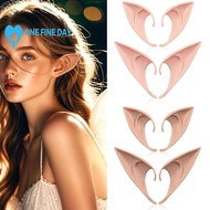 Halloween Elf Ears Cosplay Props Elf Ears Vampire Teeth Fake Ears Fairy H6l1