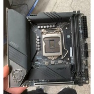 MEG MEG Z490I UNIFY 1200 Motherboard Support 10th Generation cpu i7 10700 Lightning 3 Interface