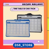 Time Table Mix Size and Color