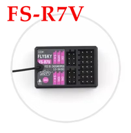 FLYSKY 4/6/7/12CH ตัวรับสัญญาณ2.4G FS-SR12 FS-R4P FS-R7V FS-BS6 PWM สำหรับเครื่องบิน RC รถยนต์เรือหุ
