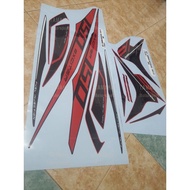 Yamaha Y15 Y15zr Body Cover Stripe Sticker 2017 Exciter Rc red