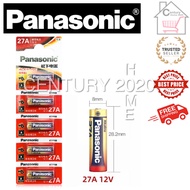 PANASONIC 27A Alkaline Battery 12V 5pcs/card