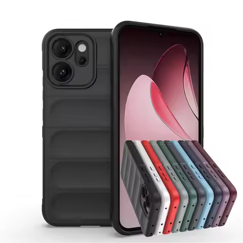 For OPPO Reno 14F Cover For OPPO Reno 14F 10 11 12 13 14 Pro Case Shockproof Rubber Silicone Protect