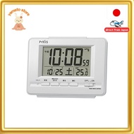 Seiko Clock (Seiko Clock) Seiko Clock Alarm Clock Radio Digital Calendar Temperature Display PYXIS P