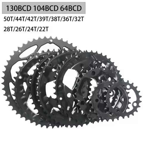 104 BCD 64BCD Bike Chainring 9/10 Speed MTB Bicycle Chainwheel Bike Chain Ring Fit For SHIMANO Sram 