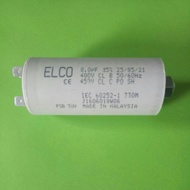 ELCO 8UF 400V/450V RUNNING CAPACITOR