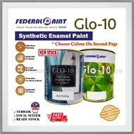 1L Cat minyak federal Glo 10 / zamrud Gloss paint CLEARANCE