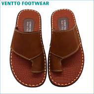 Ventto Footwear Marikina Sandals for Men Sandals Marikina Made Leather Slippers for Men One Finger S