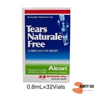 ALCON Tears Naturale Free Lubricant Eye Drops 【0.8mLx32's】【E:04/22】