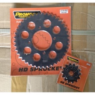 PROMORIN RXZ LC LCV1 -LCV8 415 SPROCKET BLACK (PER PCS)