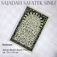 Sajadah safatek premium / sajadah safatek / sajadah turki tebal dan halus / sajadah ukuran jumbo / s