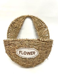 溢翠園藝 - 掛牆式藤籃花盆 大碼 (園藝花盆)