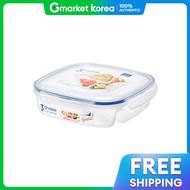 LocknLock | Locknlock Bpslnnzp 3-Compartment Divided Airtight Container Large 1.5L (Hpl970-3)