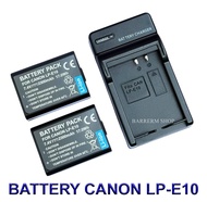 LP-E10 \ LPE10 \ LC-E10 แบตเตอรี่ \ แท่นชาร์จ \ แบตเตอรี่พร้อมแท่นชาร์จสำหรับกล้องแคนนอน Battery \ C