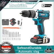 Makita 36V cordless electric drill impact drill repair hand drill multi-function screwdriver power tool set