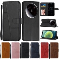 For Xiaomi 14 Ultra Case Flip Wallet Book Cover for Xiomi 14 Ultra Phone Case Xiaomi14 14 Pro 14ultr