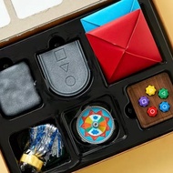 Korean Traditional Game Set Gonggi Jack Squid Game Set Dice Case Valentine's Pebbles Round Game J8o1
