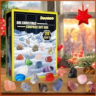 Crystal Advent Calendar Gemstones Countdown Advent Calendar 24 Days Advent Calendar for Kids Ore Cou