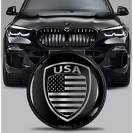 Front Hood Trunk Tuning Badge 82mm Compatible with BMW Emblem 51767288752 United States USA American