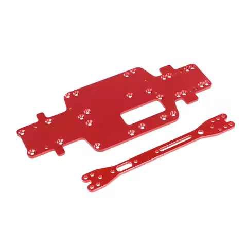 Metal Chassis Bottom Plate and Second Floor Plate for Wltoys 284161 284010 284131 K989 K979 K969 1/2
