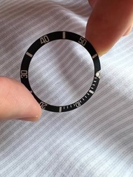 原裝 勞力士 submariner 14060 14060m rolex 退色 圈片 bezel insert 平頭四